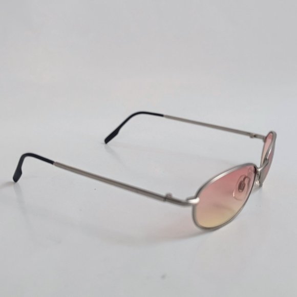 NWT Vintage 90's Unisex Rectangle Metal Sport Sunglasses (S.Gold) - Picture 2 of 5
